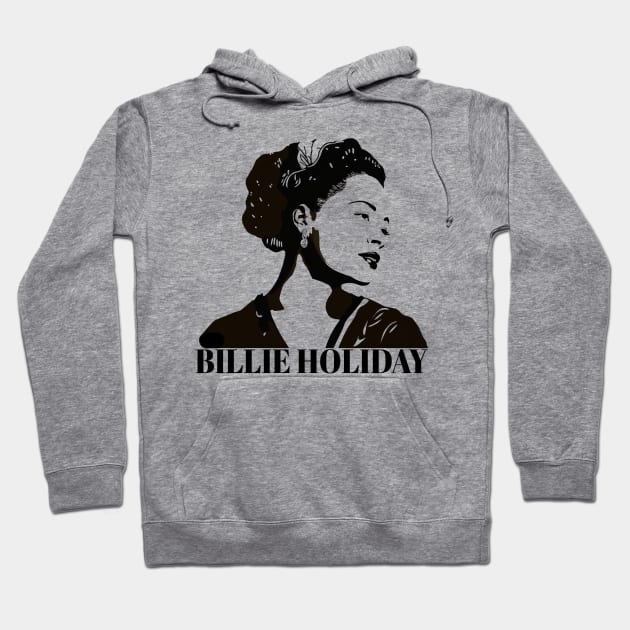 Billie Holiday Hoodie by UrbanLifeApparel